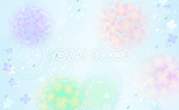 アジサイイラスト 無料フリー 素材good