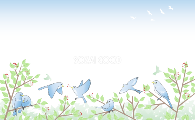 空の背景イラスト無料フリー 素材good