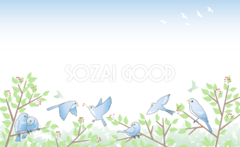 風景 自然の背景イラスト無料フリー 素材good