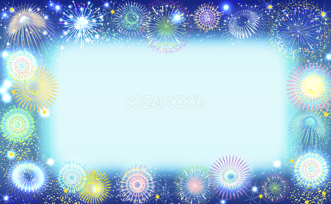 花火イラストフリー無料 素材good