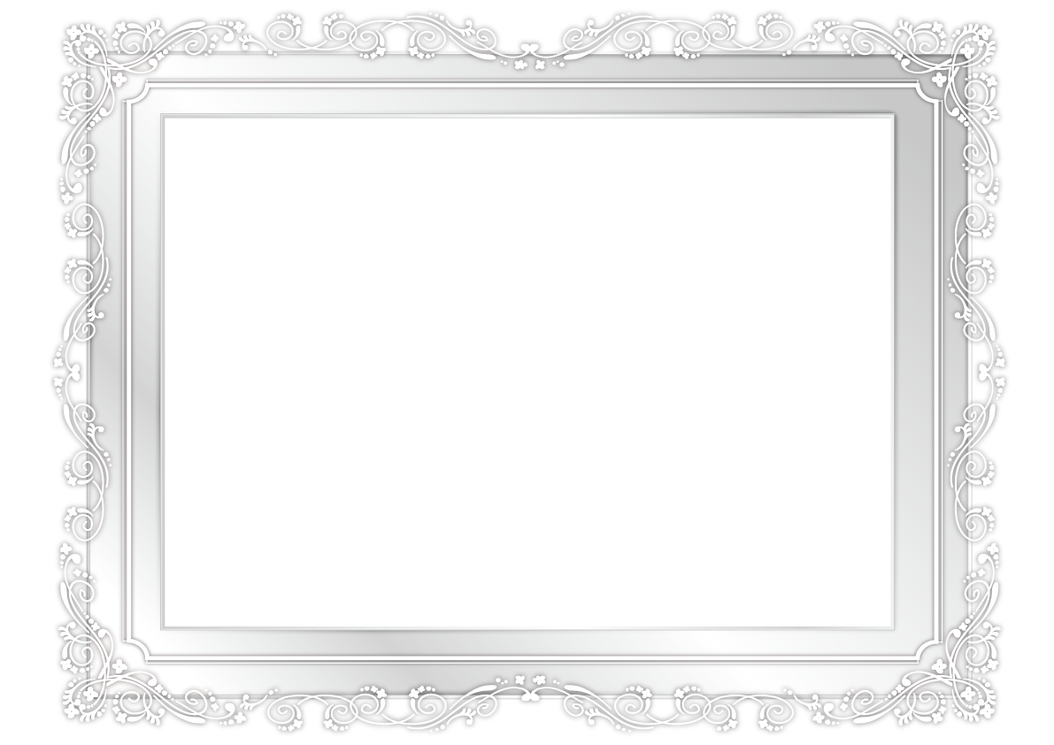 シンプルな写真フレーム 257に写真・文字を入れる
