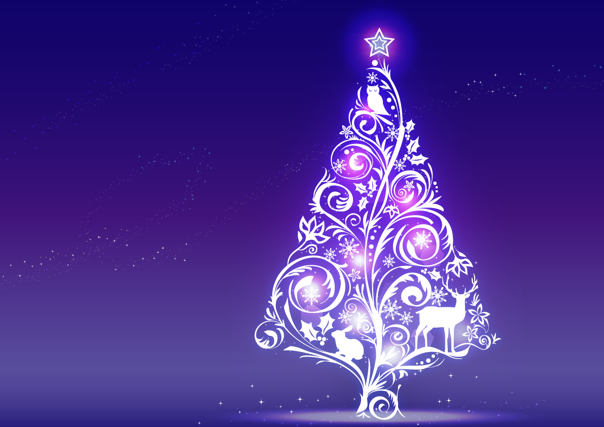 無料イラスト 冬のおしゃれ背景素材 クリスマス35484に写真・文字を入れる