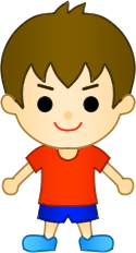 男の子に写真・文字を入れる