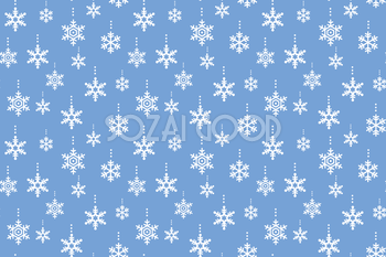 12月イラスト背景「雪の結晶」37599
