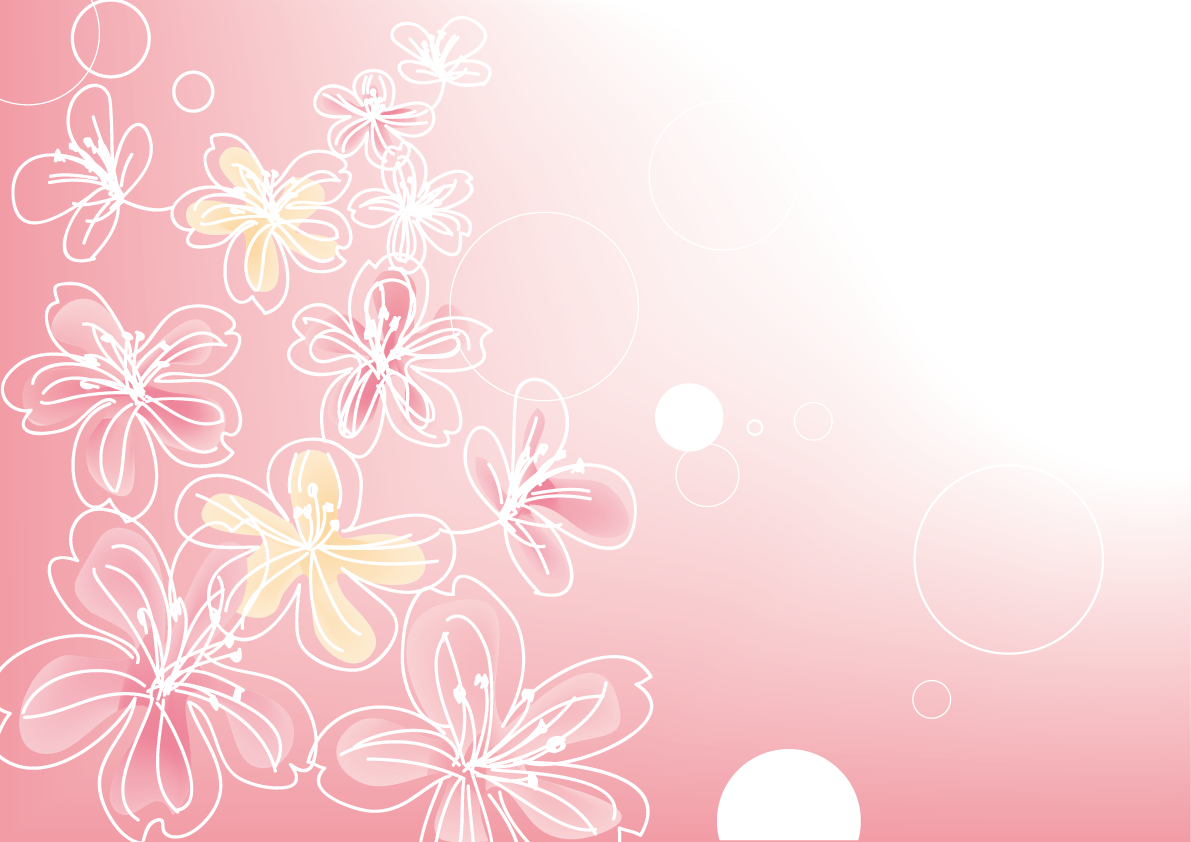 桜 イラスト 春の背景(シンプル&おしゃれ)39809に写真・文字を入れる