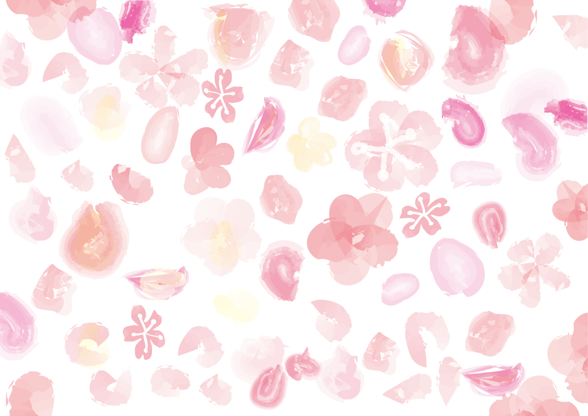 桜 春の背景イラスト 花びら(花びら柄)39857に写真・文字を入れる