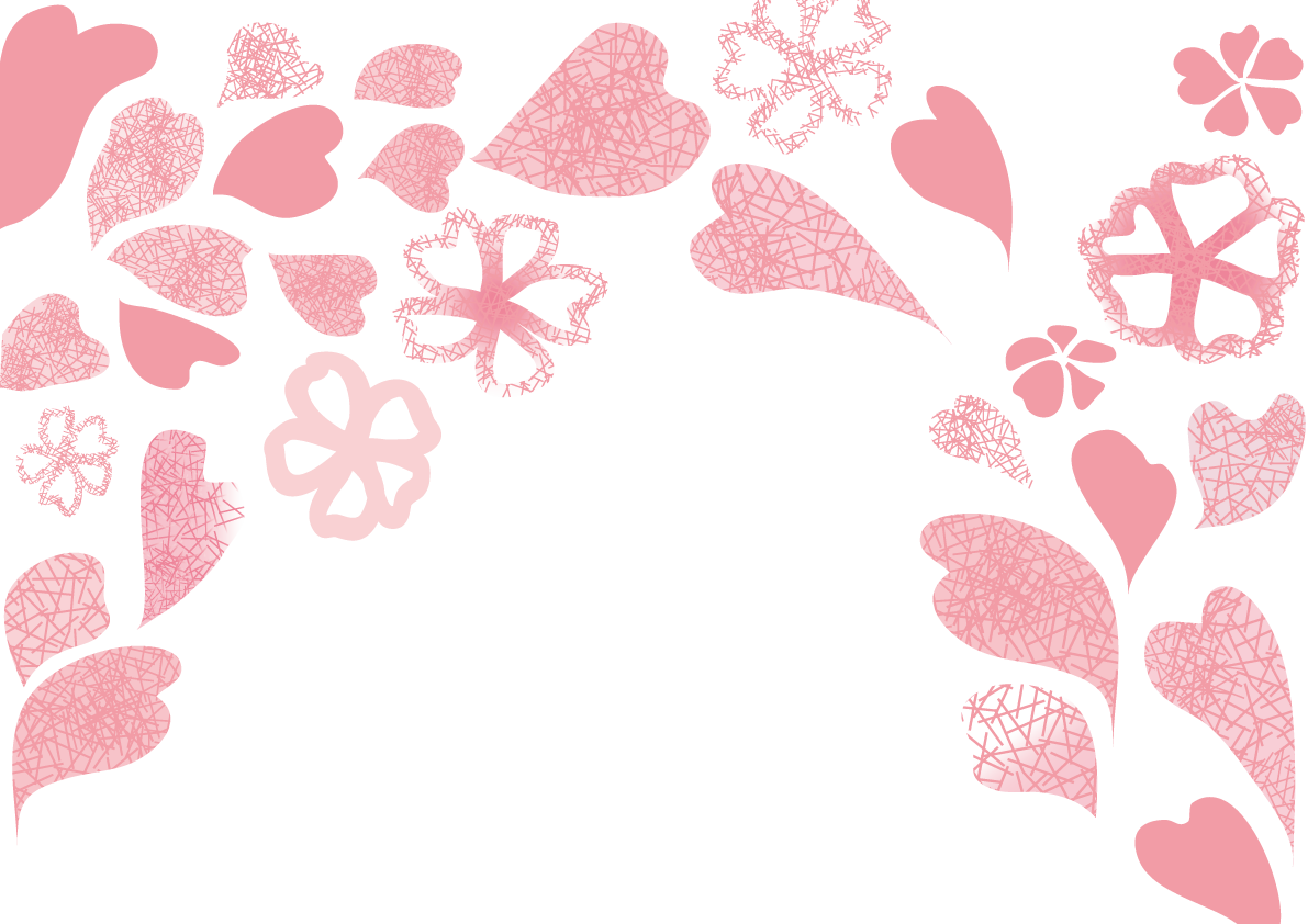 桜 春の背景イラスト 花びら(線画アレンジ)39909に写真・文字を入れる