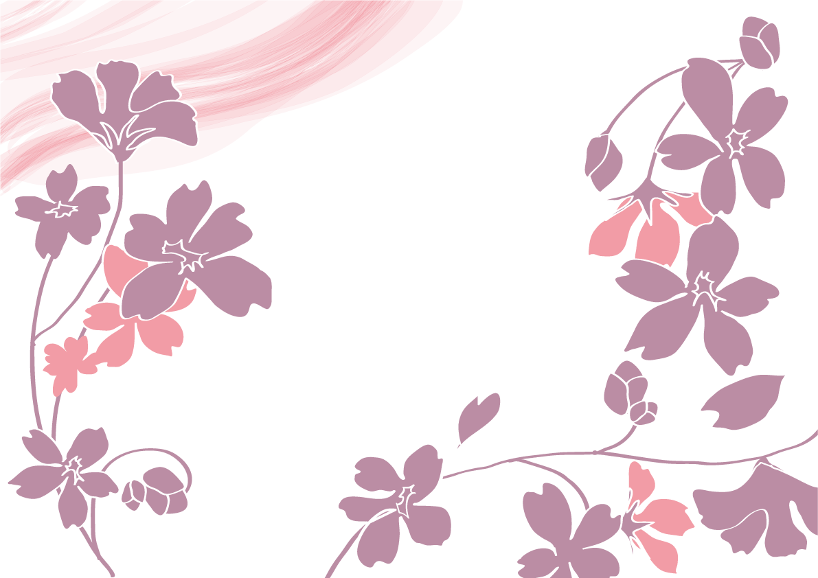 桜 春の背景イラスト 花びら(大人シック)39917に写真・文字を入れる