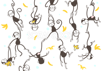 猿イラスト 無料フリー 素材good