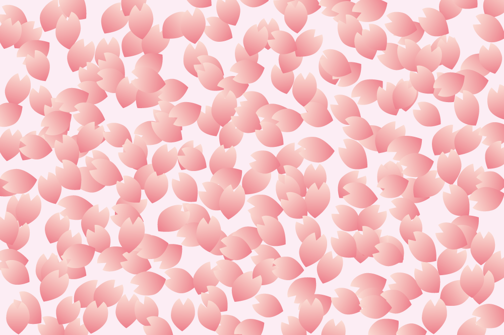 桜の花びらの背景無料イラスト-春41220に写真・文字を入れる