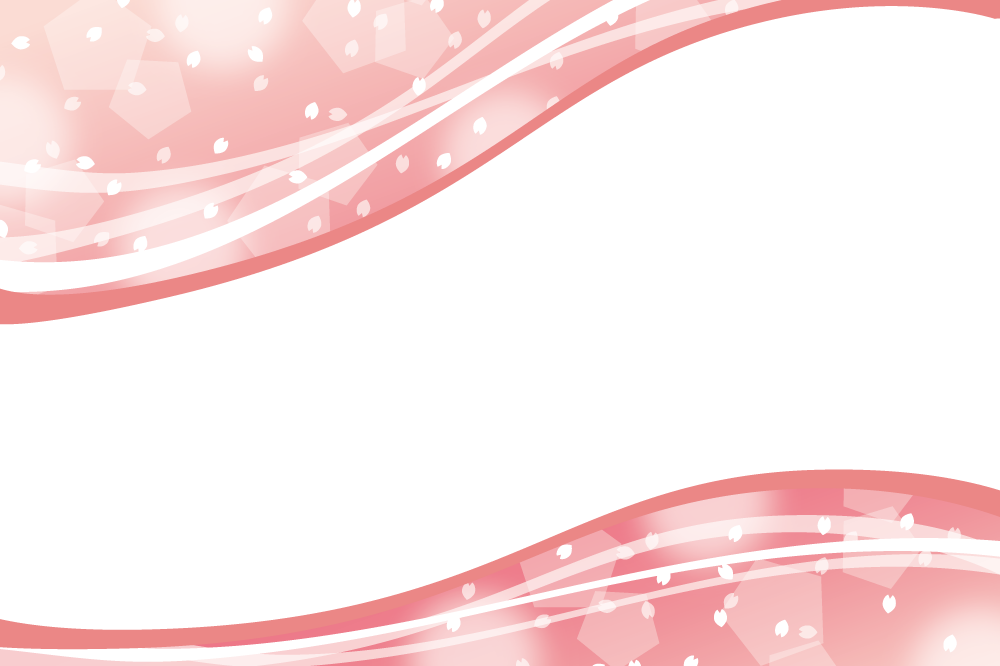 桜の花びら背景無料イラスト-春41228に写真・文字を入れる
