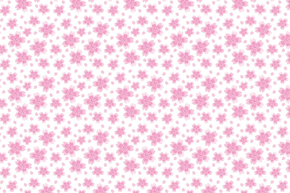 桜花柄の背景無料イラスト-春41254に写真・文字を入れる