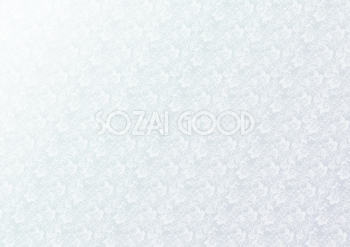 白い花パターン (シンプル白ホワイト系)背景無料イラスト／テクスチャ43463