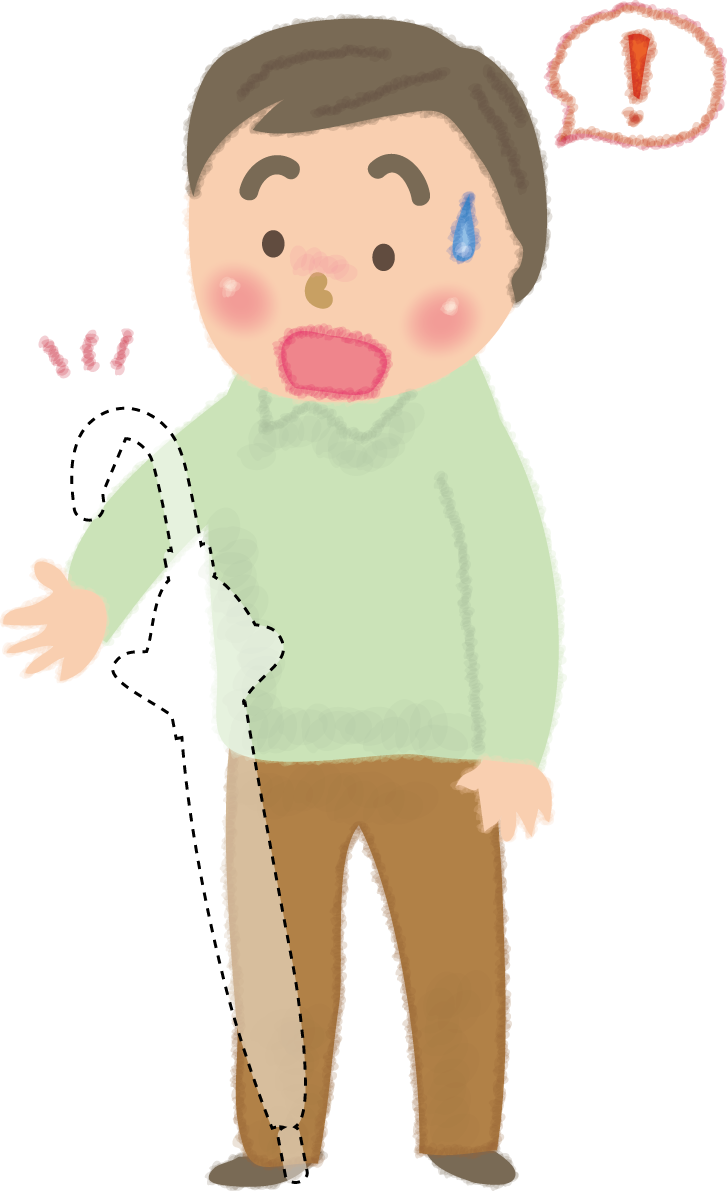 傘の忘れ物の無料イラスト／梅雨45832に写真・文字を入れる