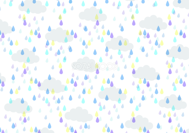 Japan Image 梅雨 イラスト 背景