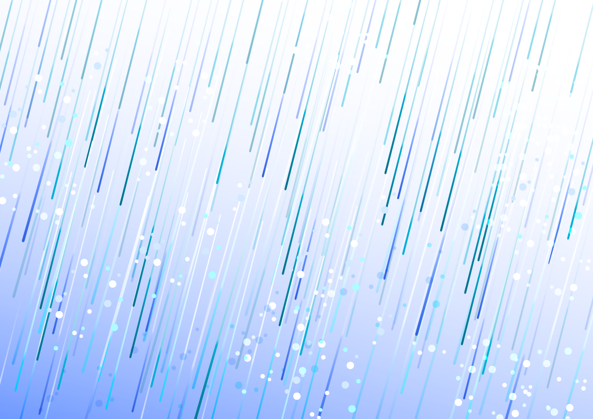 綺麗な雨しずく柄・水滴のリアル背景無料イラスト／梅雨46437に写真・文字を入れる