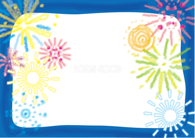 花火イラストフリー無料 素材good