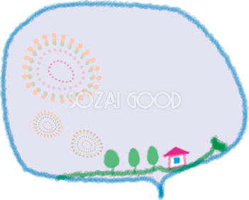 花火イラストフリー無料 素材good