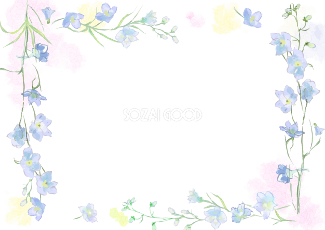 手書きフレーム枠イラスト無料フリー 素材good