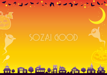 ハロウィン 背景イラスト フリー無料 素材good