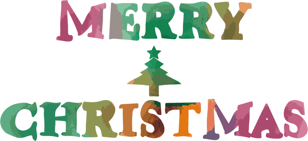 クリスマスツリーモチーフ)文字の無料イラスト58103に写真・文字を入れる