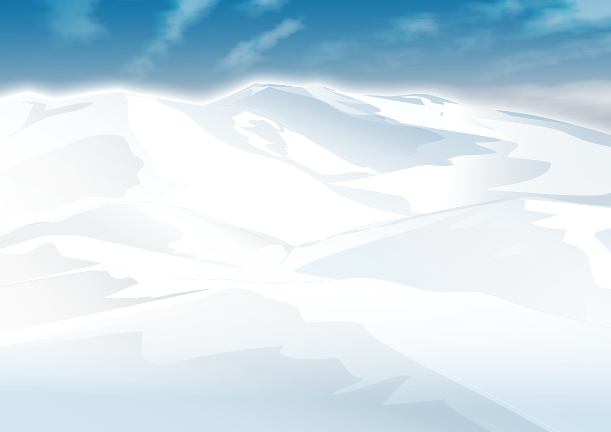 真っ白な雪山の背景無料イラスト62493に写真・文字を入れる