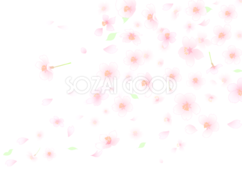 花の背景イラスト無料フリー 素材good