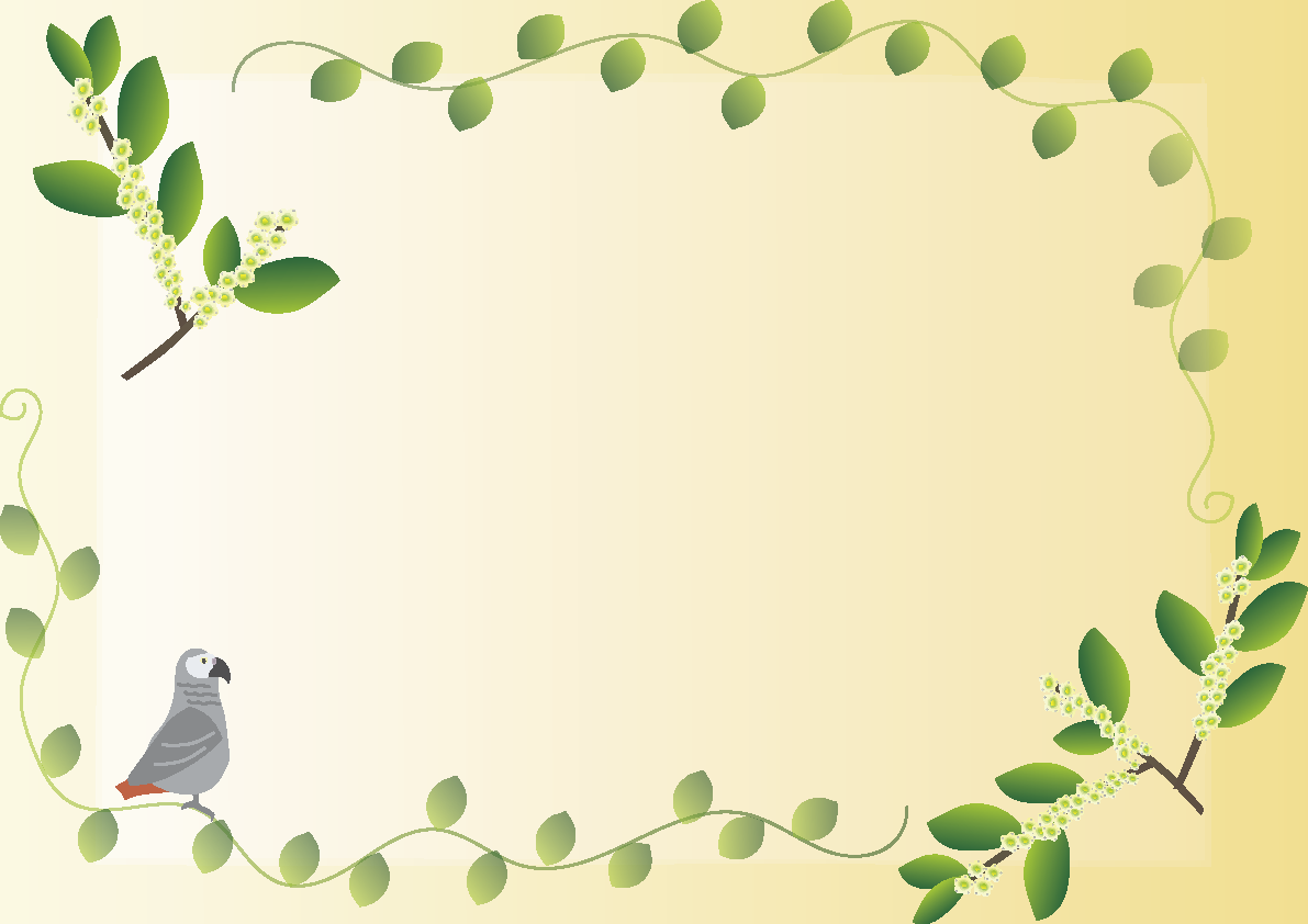 柃(ひさかき) 春(3~4月)花フレーム無料イラスト64618に写真・文字を入れる