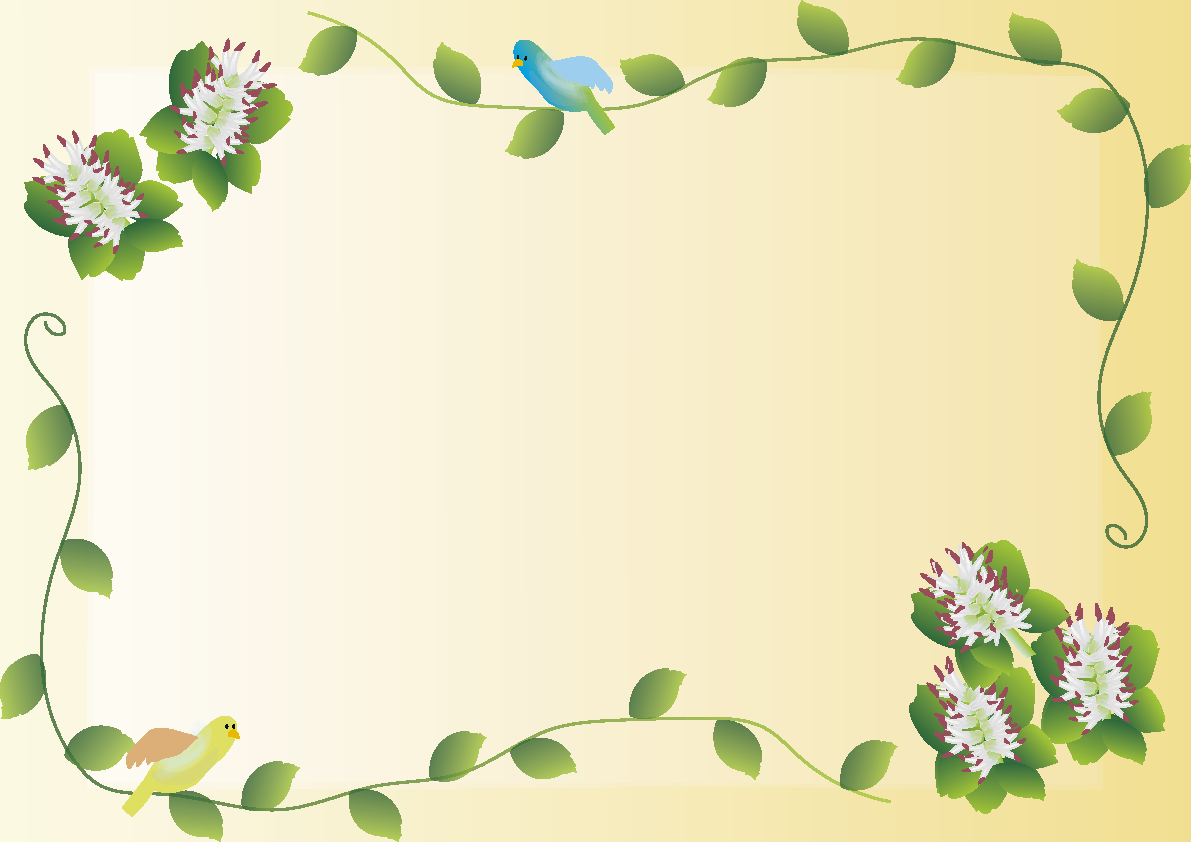 富貴草(ふっきそう) 春(3~4月)花フレーム無料イラスト64730に写真・文字を入れる