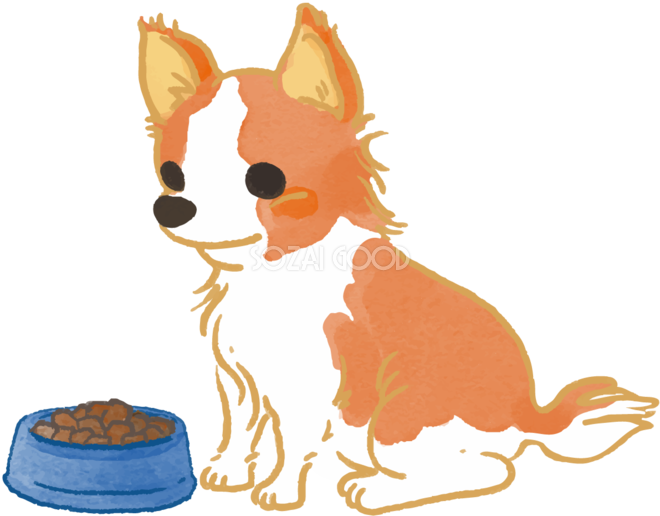 チワワ 犬 イラスト 無料フリー 素材good