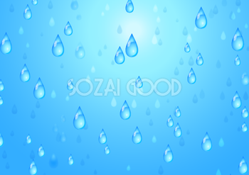 梅雨 アジサイの背景イラスト無料フリー 素材good