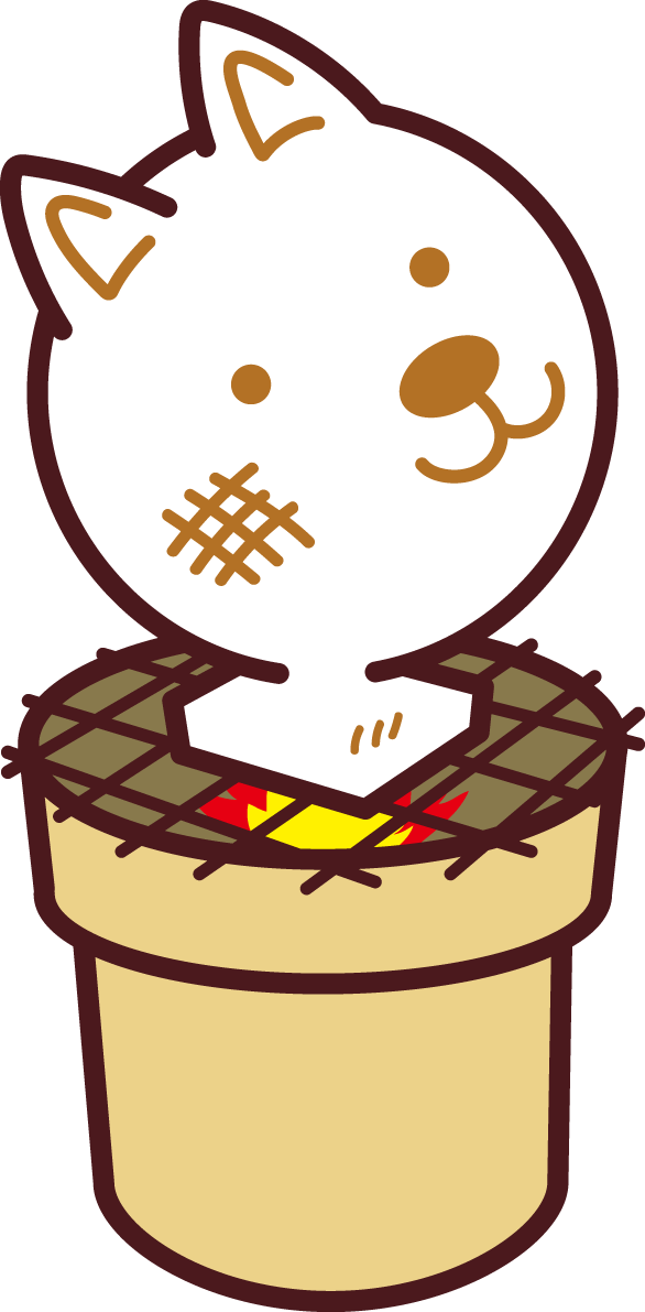お餅が戌の2018干支のかわいい無料イラスト76019に写真・文字を入れる