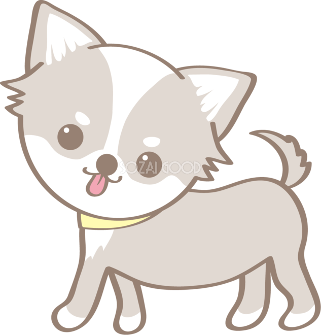 犬 イラスト 簡単 かわいい