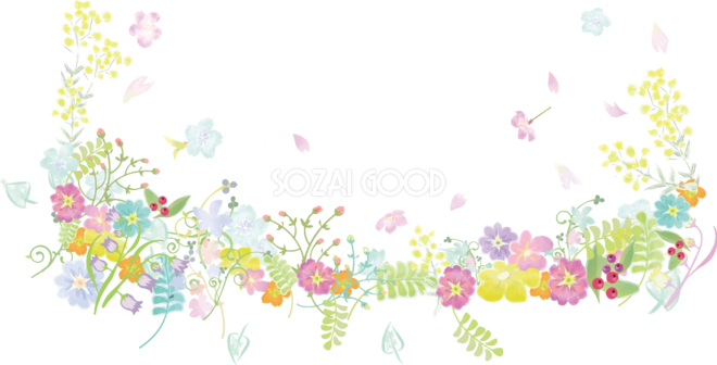 春の花イラスト 無料フリー 素材good