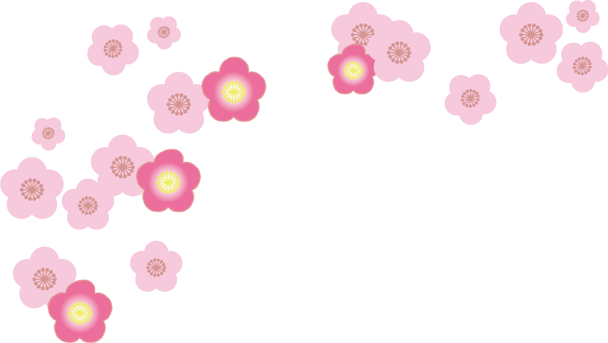 桜の花で飾る半アーチイラスト 無料 フリー83089に写真・文字を入れる