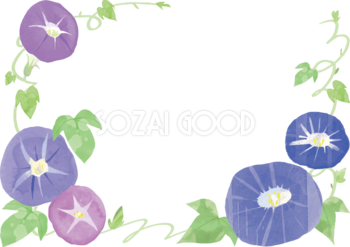 朝顔イラスト 無料フリー 素材good