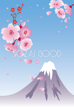 和風 富士山イラスト 無料フリー 素材good