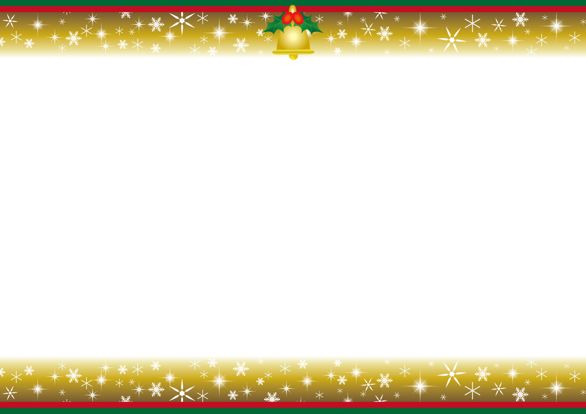 雪の結晶がキラキラ輝くおしゃれクリスマス フレーム枠イラスト無料フリー85073に写真・文字を入れる
