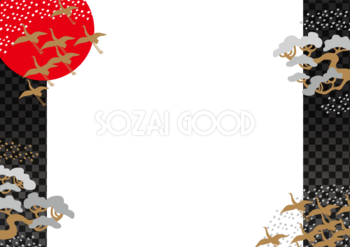 冬フレーム枠イラスト無料フリー 素材good