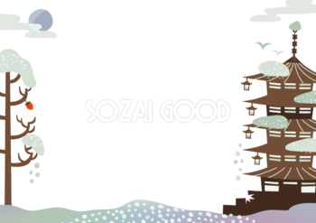 冬イラスト 無料フリー 12月 1月 2月 3月 素材good