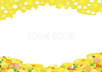 冬フレーム枠イラスト無料フリー 素材good