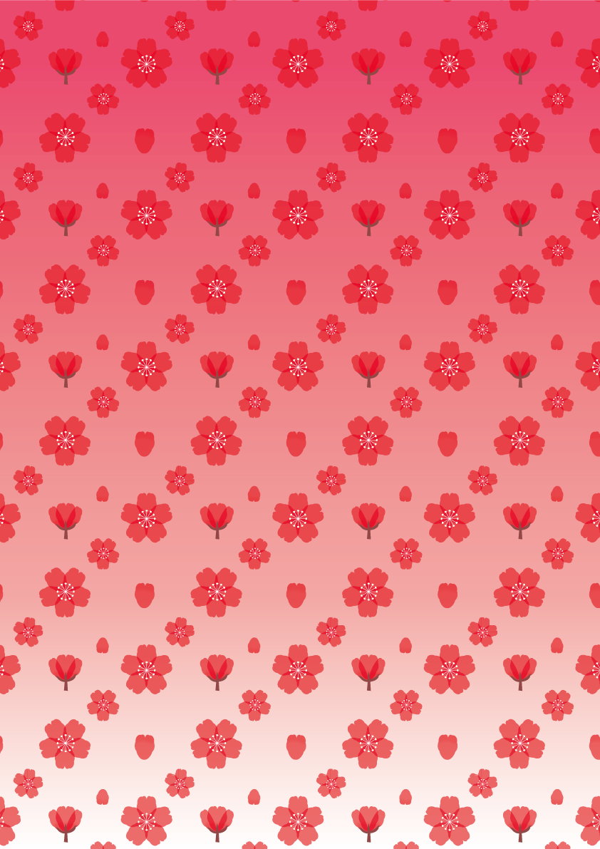 かわいいななめに桜背景柄イラスト無料フリー85433に写真・文字を入れる