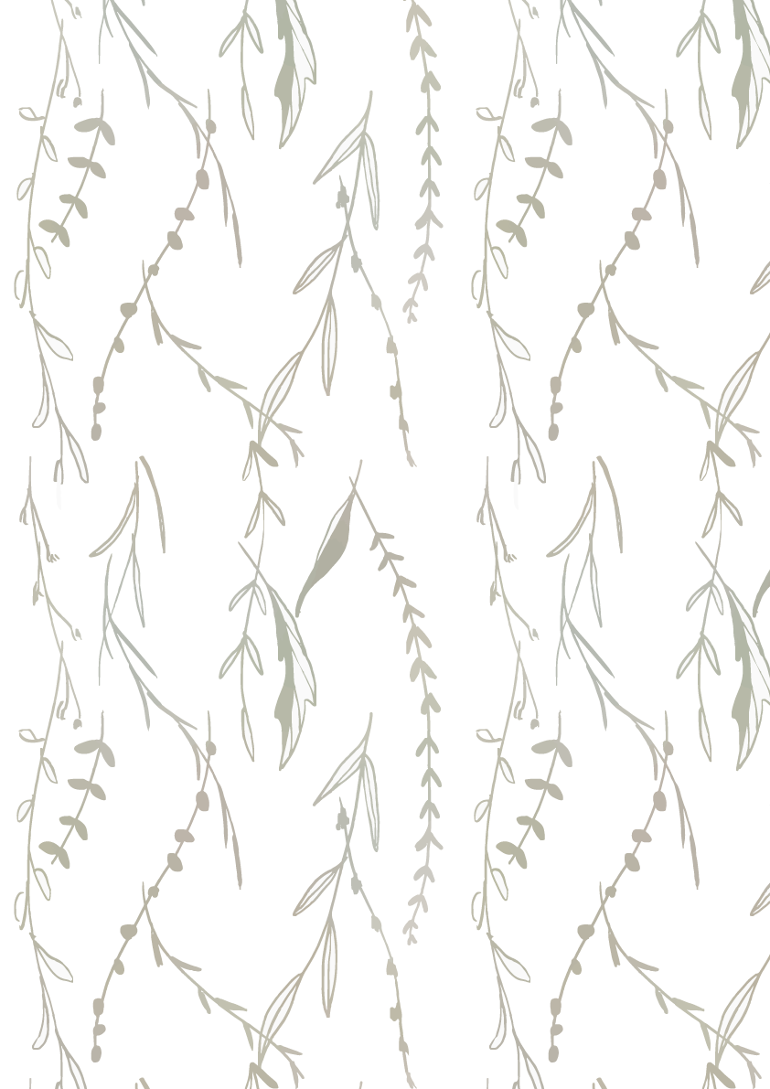 シンプルおしゃれグラデーション葉っぱボタニカル柄(植物)背景イラスト無料 フリー87277に写真・文字を入れる