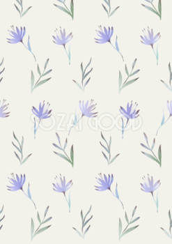 おしゃれ水彩風花柄ボタニカル柄(植物)背景イラスト無料 フリー87297