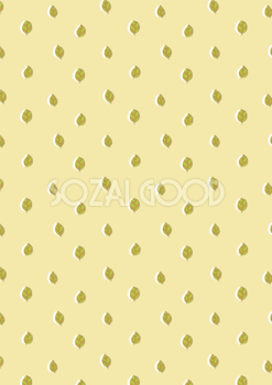 シンプル小さな葉っぱボタニカル風(植物)縦長方形 背景イラスト無料 フリー87488