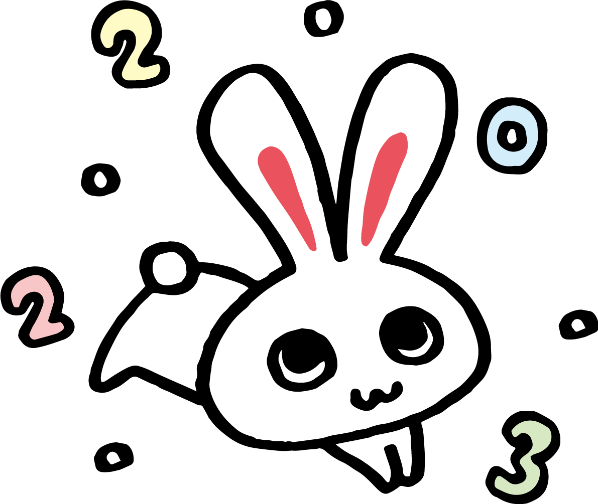 雪と2023が降る中を走るうさぎ かわいい卯年イラスト無料 フリー87670に写真・文字を入れる