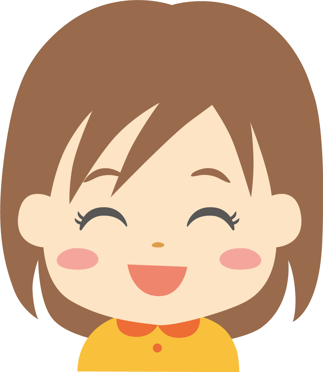可愛い子供 女の子 人物 笑顔イラスト無料 フリー88270に写真・文字を入れる