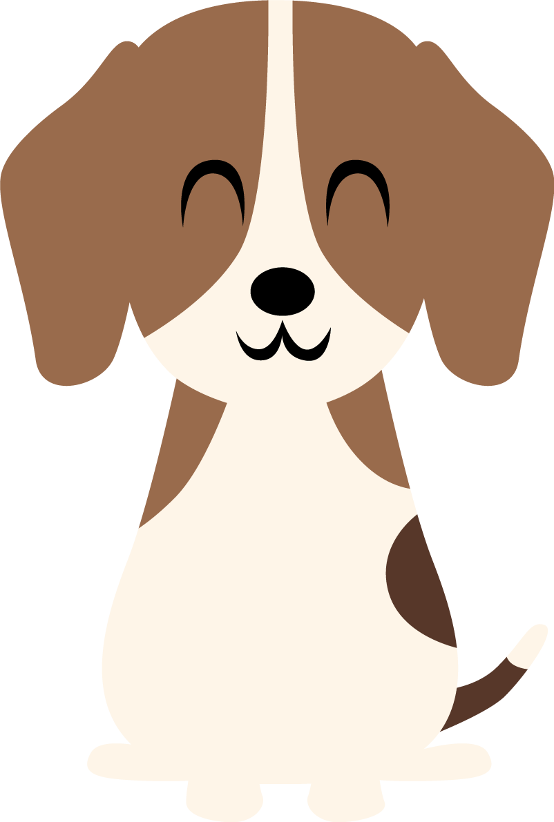 動物 犬 ビーグル 笑顔イラスト無料 フリー88283に写真・文字を入れる