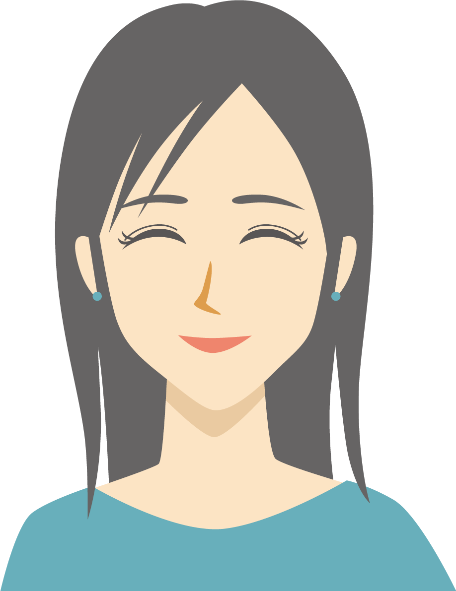 美人綺麗 女性 人物 笑顔イラスト無料 フリー88287に写真・文字を入れる
