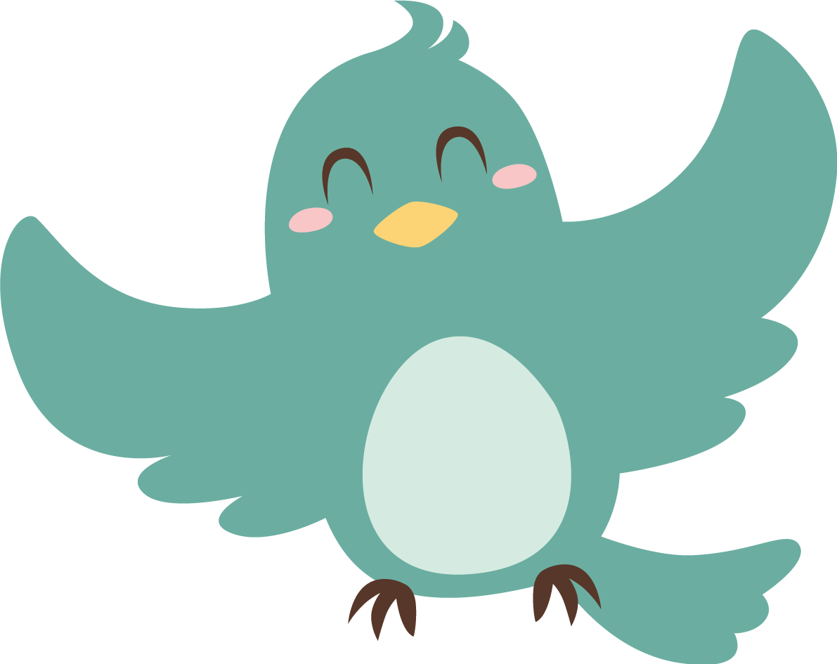 動物 鳥 笑顔イラスト無料 フリー88529に写真・文字を入れる